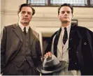  ?? LAURENCE CENDROWICZ ?? Jack Lowden (left, with Jeremy Irvine) plays English World War I soldier and poet Siegfried Sassoon in “Benedictio­n.”