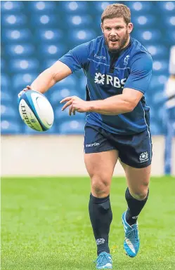  ?? Picture: SNS/SRU. ?? Scotland hooker Ross Ford has been named to start against Fiji, earning a record 110th cap.