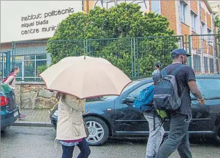  ?? PEDRO CATENA ?? El alcalde de Mataró, David Bote, considera que el instituto Biada actuó correctame­nte