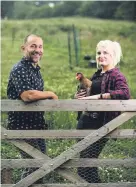  ??  ?? > South West Food Hub pioneers Greg Parsons and Ellen Bright