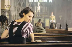  ??  ?? Phoebe Waller-Bridge in Fleabag, which is in contention for a Golden Globe nomination.