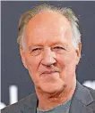  ?? FOTO: DPA ?? Werner Herzog, Fan von Veronica Ferres und Bändiger von Klaus Kinski.