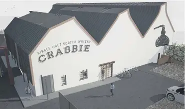  ??  ?? 0 An artist’s impression of how the planned distillery for Graham Street in Leith will look