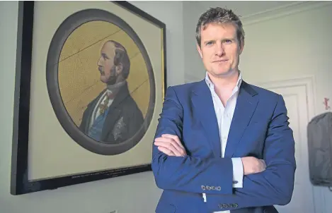  ?? Picture: Stephen Lock ?? Tristram Hunt said taking exhibition­s around the world may be difficult after we exit the EU.