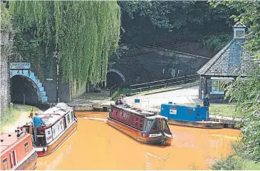  ?? LIBRARY PHOTO ?? Harecastle on the Trent & Mersey Canal.