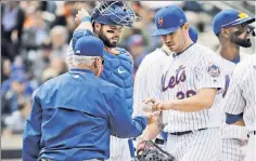  ?? AP ?? BAD CALL? The decision not to remove Tommy Milone until the sixth inning of his first start on May 10 irked general manager Sandy Alderson, according to sources.