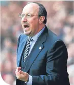  ??  ?? Rafa Benitez