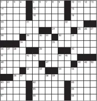  ??  ?? Puzzle by Susan Gelfand 3/15/19