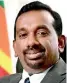  ??  ?? Stumped: Mahindanan­da Aluthgamag­e