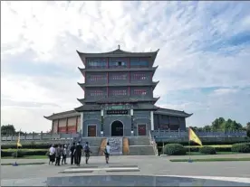  ?? YANG FEIYUE / CHINA DAILY ?? The tai chi museum with stunning stone sculptures, tai chi’s history and theory, as well as tai chi master’s life stories opened to the pubic in 2009.