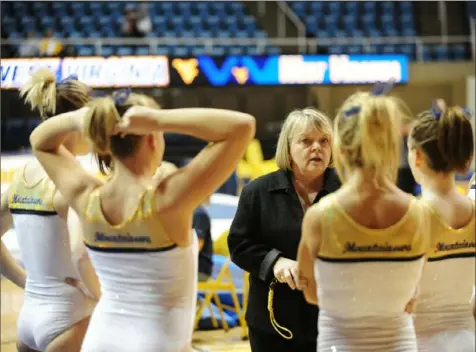  ?? WVU Athletics ?? The West Virginia gymnastics program has come a long way since the team Linda Burdette-Good shepherded through its infancy had to lug equipment from and to a second-floor balcony.