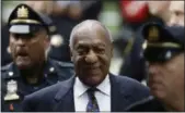  ?? MATT SLOCUM — THE ASSOCIATED
PRESS ?? Bill Cosby arrives for his sentencing hearing at the Montgomery County Courthouse, Monday, in Norristown.