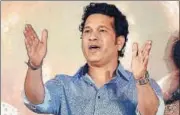  ?? PTI ?? Tendulkar, who screened his movie for journalist­s on Tuesday.