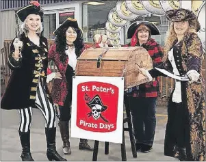  ?? SUBMITTED PHOTO ?? The pirates are returning to St. Peters later this year.