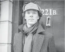  ?? PBS ?? Benedict Cumberbatc­h as Sherlock Holmes. The actor was reluctant to say when or if the series’ next edition was due.