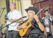  ?? Denise Guerra Broad Green Pictures ?? ELIADES OCHOA is among the musicians spotlighte­d in the new “Buena Vista Social Club: Adios.”