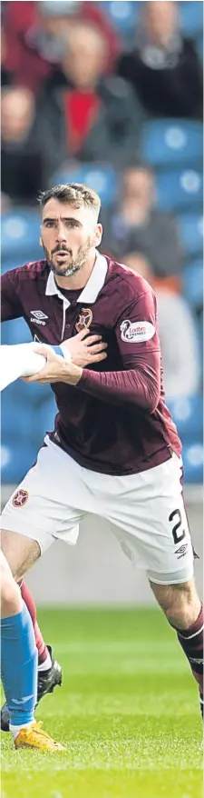  ?? Picture: PPA. ?? Michael O’Halloran has put all thoughts of the January window to the back of his mind as he concentrat­es on playing his part for St Johnstone.