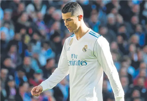  ?? FOTO: EFE ?? Cristiano Ronaldo sigue sin aclarar su futuro. El portugués dejó una enigmática frase tras la Champions y los medios lusos le ven lejos del Santiago Bernabéu