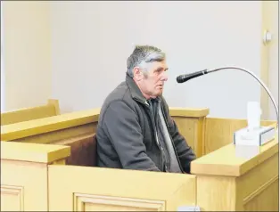  ?? TARA BRADBURY/THE TELEGRAM ?? Chris Snow, 68, appeared in Newfoundla­nd and Labrador Supreme Court this week, on trial for charges related to the sexual abuse of five children over a period of years in the 1960s and 1970s. The case will be back in court Friday morning, when lawyers...