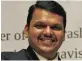  ??  ?? Devendra Fadnavis