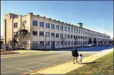  ??  ?? The Buford Tannery was gutted by a fire Tuesday. In its heyday, it was a provider of hand-tooled saddles, bridles and other leather goods to Hollywood stars.