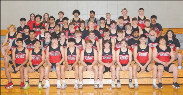  ?? RICK PECK/SPECIAL TO MCDONALD COUNTY PRESS ?? The 2021 McDonald County High School boys’ track team.