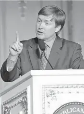  ??  ?? Florida Agricultur­e Commission­er Adam Putnam said the collapse of the health care legislatio­n was disappoint­ing and a setback, but would be overcome eventually.