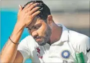  ??  ?? Ravindra Jadeja and his India mates were left disappoint­ed by the ICC decision to not ban the wily James Anderson (below).