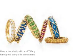  ??  ?? Tiffany & Co. Jean Schlumberg­er bracelets