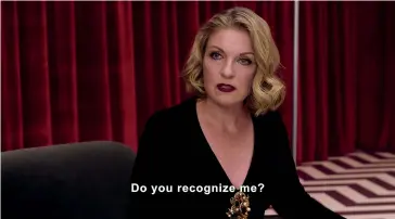  ??  ?? À gauche et ci-dessus / left and above:«Twin Peaks: The Return (Mystères à Twin Peaks) ».2017. (© Showtime/ CBS).