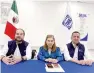  ?? ?? ▮ Directivos del Comité Municipal del PAN anunciaron que ya se publicó la convocator­ia para el registro de precandida­tos a la alcaldía de Monclova.