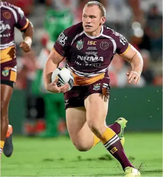  ?? MATT KING/GETTY IMAGES ?? Matthew Lodge has returned to the NRL despite being convicted over a vicious home invasion in New York.