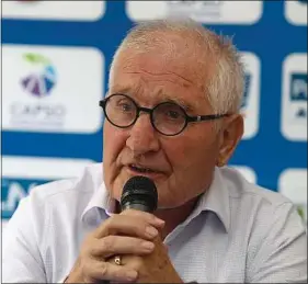  ??  ?? Cyrille Guimard a pris les rênes de l’équipe de France de cyclisme en juin.