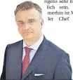  ?? FOTOS: EVONIK ?? Evonik-Chef Klaus Engel (l.) und sein Stellvertr­eter Christian Kullmann.