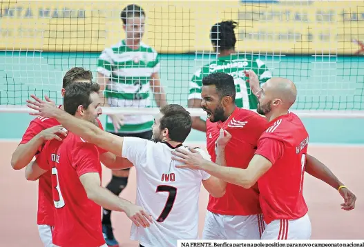  ??  ?? NA FRENTE. Benfica parte na pole position para novo campeonato nacional