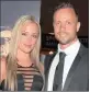  ??  ?? Oscar Pistorius and Reeva Steenkamp in 2013.