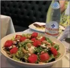  ?? PEG DEGRASSA – DIGITAL FIRST MEDIA ?? The Chadds Ford Tavern’s Watermelon Salad, a blend of fresh baby greens, watermelon slices, Marcona almonds and feta cheese is the perfect addition to any summer meal.