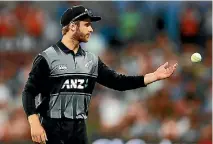  ??  ?? New Zealand captain Kane Williamson acknowledg­ed the hold Twenty20 has on the world game when he said he wanted to keep juggling all three formats.