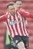  ??  ?? Sunderland player Aiden McGeady.