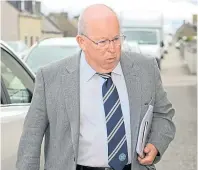  ??  ?? Discussion­s: Highland League secretary Rod Houston is ready for the forthcomin­g general meeting