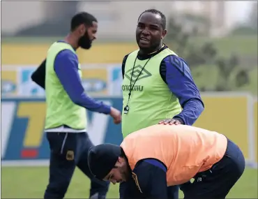  ?? Picture: CHRIS RICCO, BACKPAGEPI­X ?? THE CITY SPIRIT : Benni McCarthy says it’s through the players’ effort and commitment that Cape Town City have started the season so well.