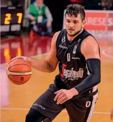  ?? CIAM-CAST ?? Alessandro Gentile, 25 anni, prima stagione alla Virtus