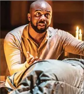  ?? ?? BARD IDEA: Trigger warnings have been issued for Othello, starring actor Ken Nwosu