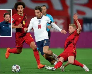  ??  ?? Key man…Grealish impressed during England’s autumn internatio­nals