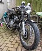  ??  ?? Commando has full Mick Hemmings motor