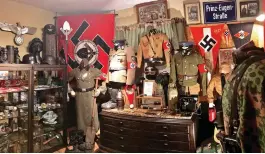  ??  ?? You might not wish to display Third Reich militaria in the living room, but if you have a spare room available there is nothing to stop you going all out