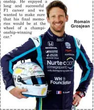  ??  ?? Romain Grosjean
