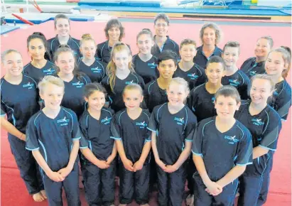  ?? Photos / Supplied ?? The Northland gymnastics and trampolini­ng team from WAGs, Fantastic Gymnastics and Active Attitude clubs.