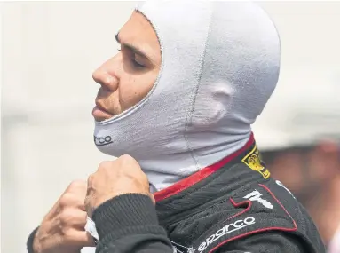  ?? RICK MADONIK/TORONTO STAR ?? Guelph racer Robert Wickens welcomes high expectatio­ns ahead of Sunday’s IndyCar race at Exhibition Place, but knows “trying to get results because it’s Toronto and people are there to watch you can be counterpro­ductive.”