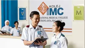  ??  ?? Find out more about the available full sponsorshi­ps with guaranteed employment offered to students pursuing the three-year Diploma in Nursing programme.